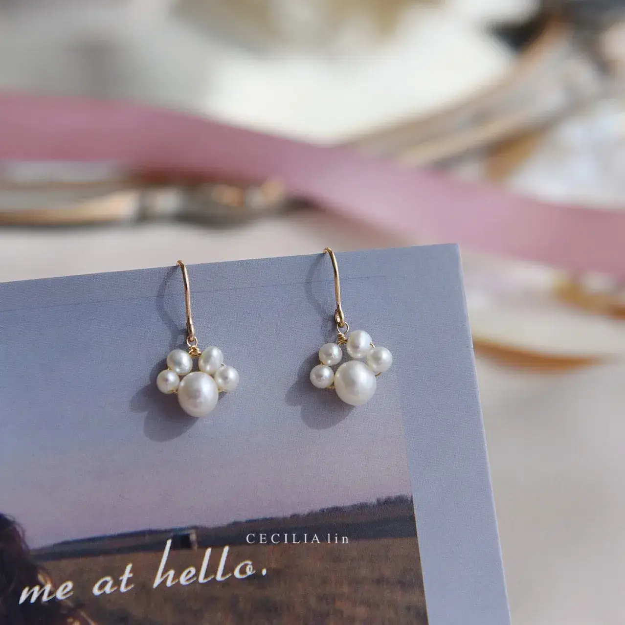 14K Gold Pearl Earrings for Women Round Face Elegant 2021 — feature 2