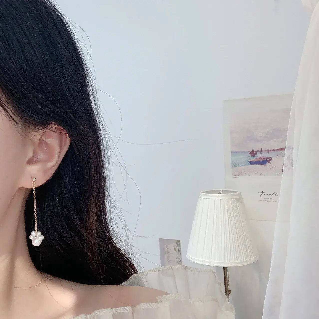 14K Gold Pearl Earrings for Women Round Face Elegant 2021 — feature 6