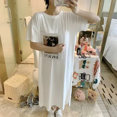 Black Long Sleeve Korean Maxi Dress Large Women