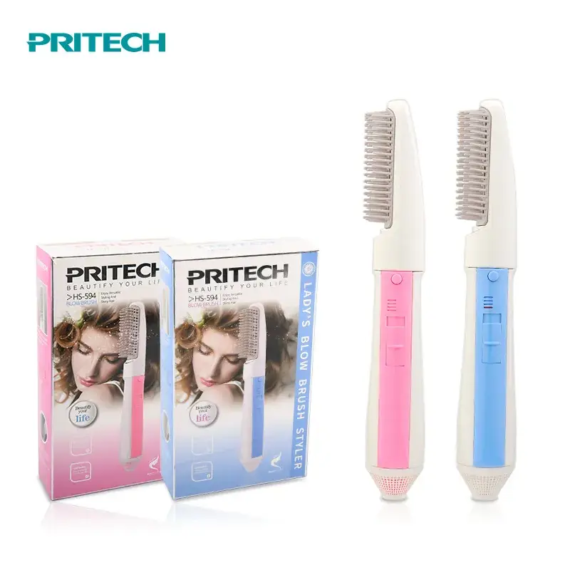 Pritech H5-594 Pink Hair Straightener Comb 35.5cm - Image 7