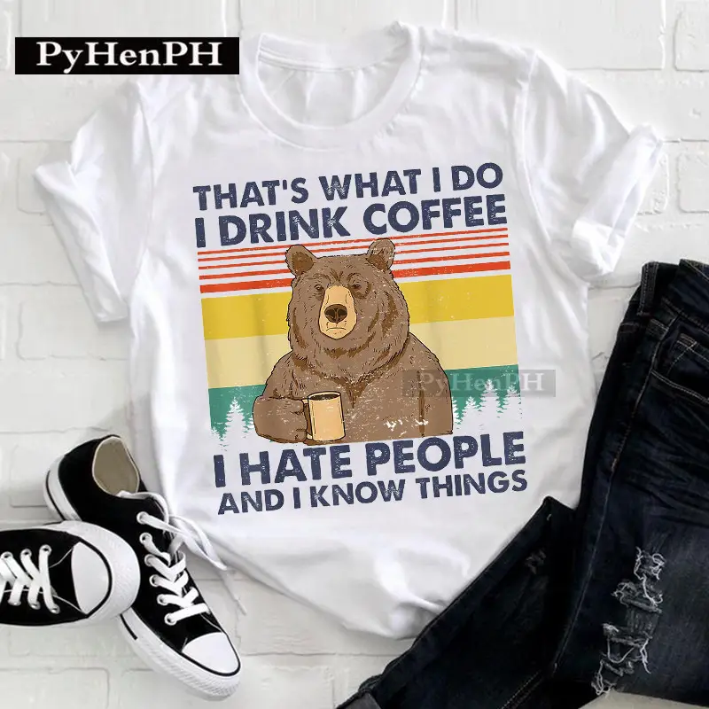 Women Cat Print T-Shirt Short Sleeve Loose Fit