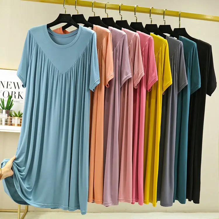 Summer Casual V-Pleated Dress Extra Large - Image 11