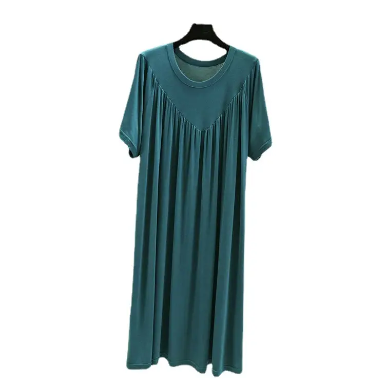 Summer Casual V-Pleated Dress Extra Large - Image 14
