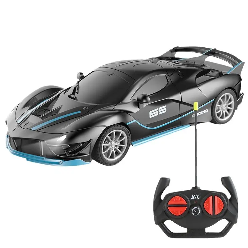 Cross-border four-way wireless remote control car toy charging hand-controlled drift racing car sports car model boy children's toy