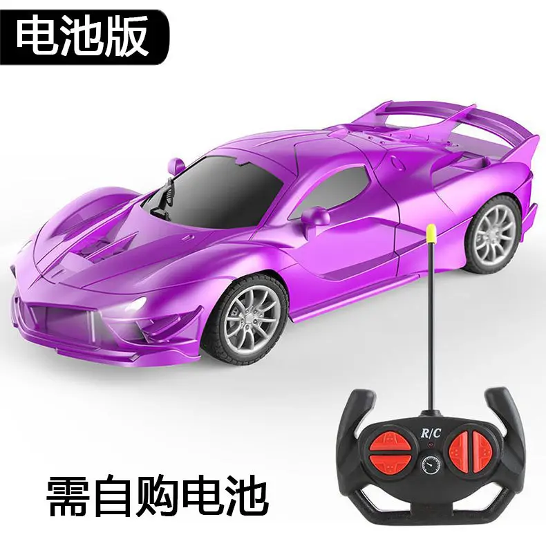 Cross-border four-way wireless remote control car toy charging hand-controlled drift racing car sports car model boy children's toy