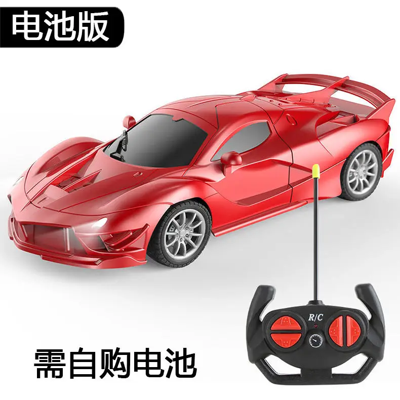 Cross-border four-way wireless remote control car toy charging hand-controlled drift racing car sports car model boy children's toy