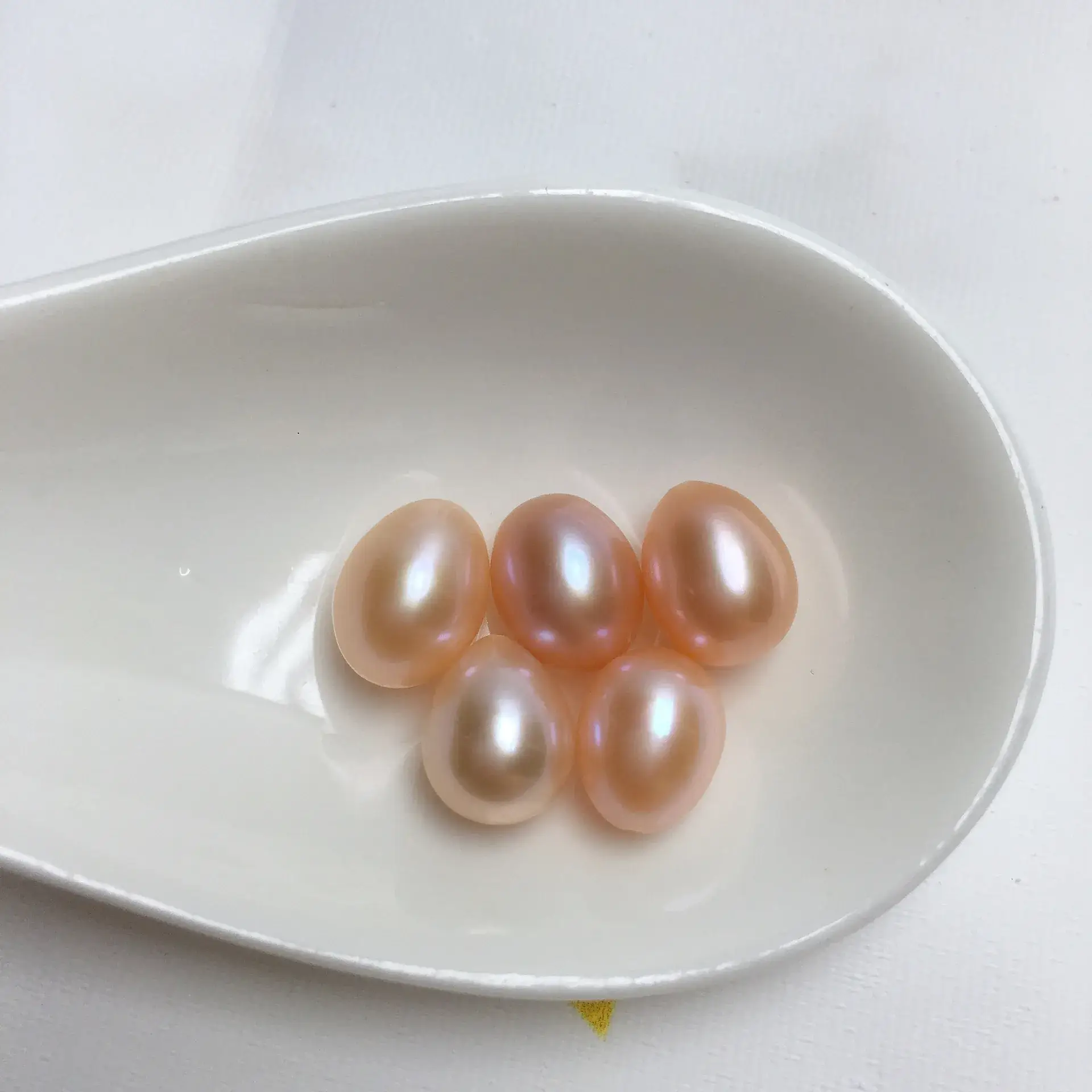 Freshwater Pearl Drop Beads 8-9mm Wholesale - Image 2