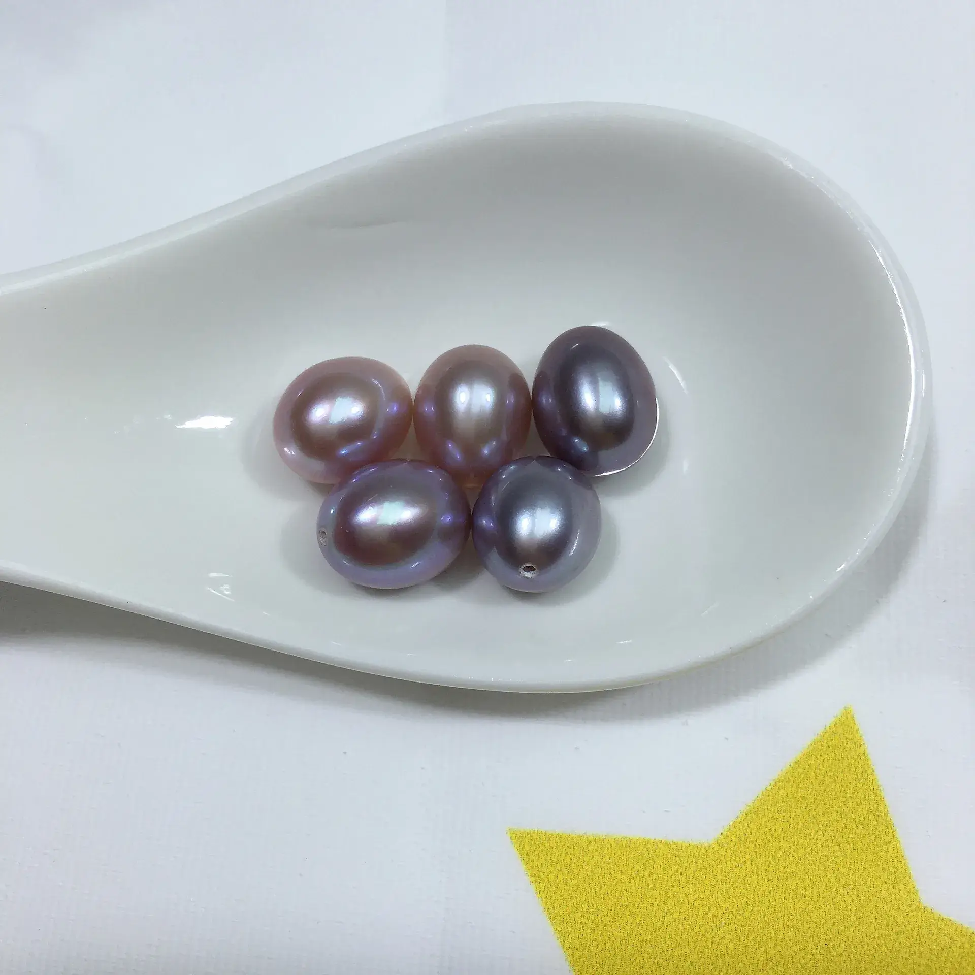 Flawless Freshwater Pearl Rice Shaped Beads Wholesale - Image 3
