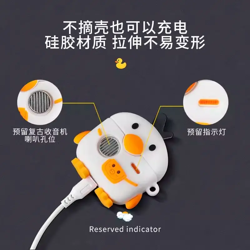 Wireless Bluetooth Keychain with Cute Bird Design