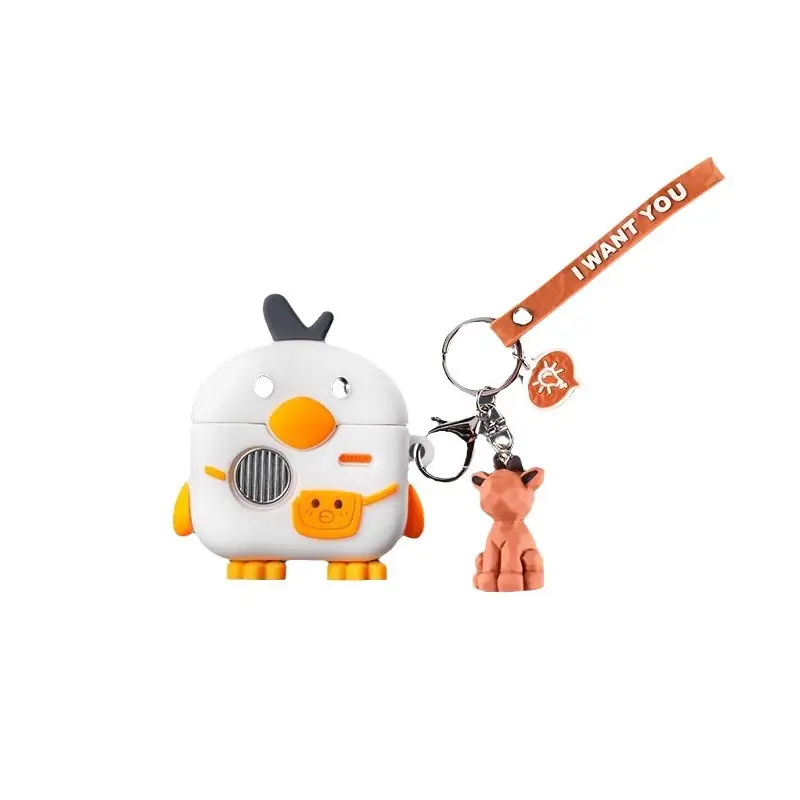 Wireless Bluetooth Keychain with Cute Bird Design