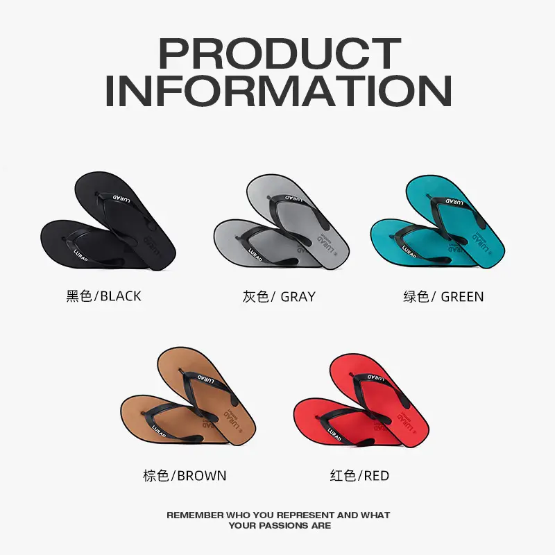 Men Women Green Flip Flops Summer Casual Non Slip
