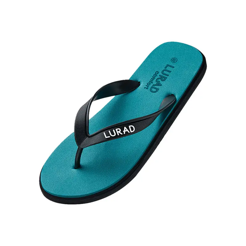 Men Women Green Flip Flops Summer Casual Non Slip