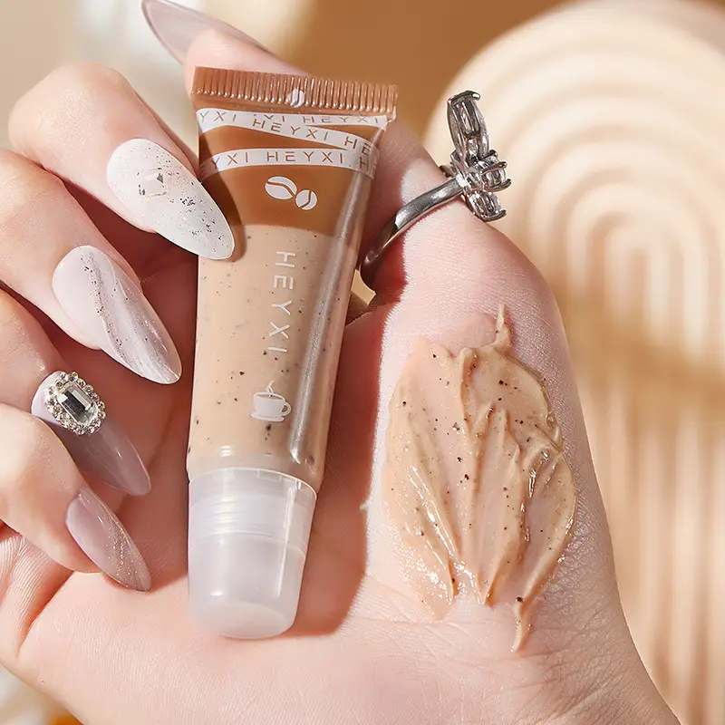Heyxi Coffee Lip Scrub 15g Moisturizing Anti-Dry Crack Care