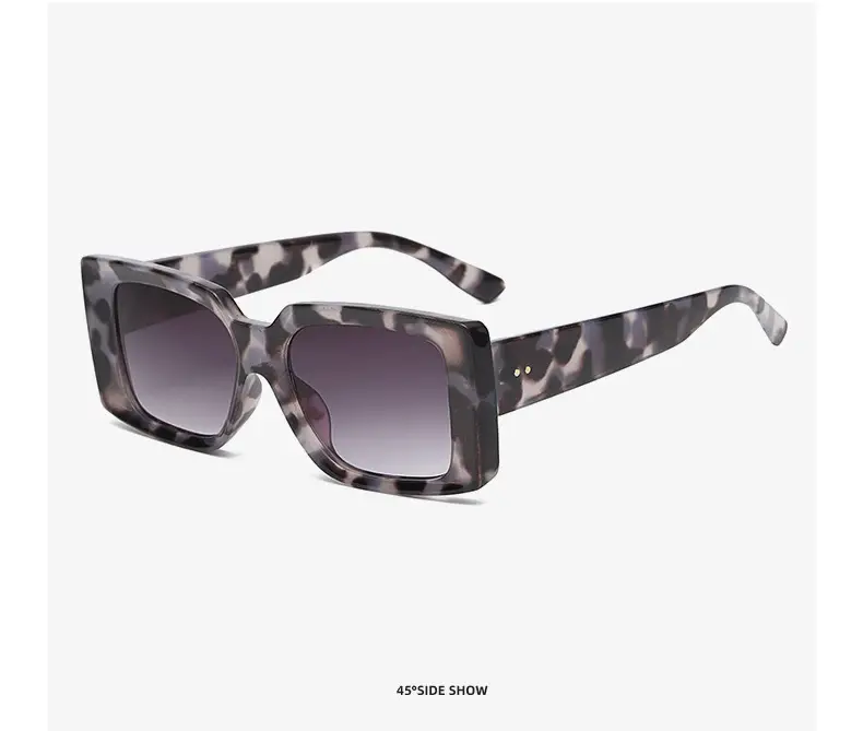 Retro Square Sunglasses Men Women Candy Color — feature 20