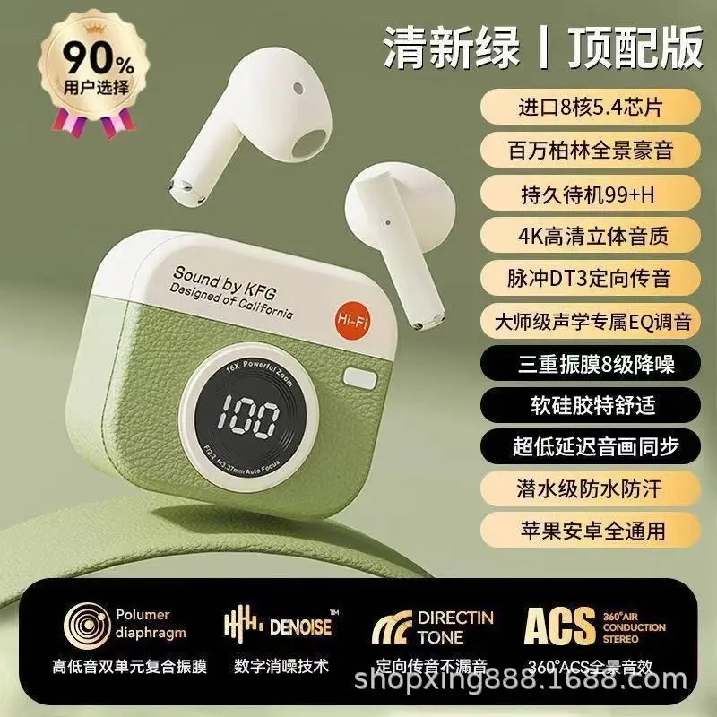 X55 Q86 Bluetooth 5.3 Touch Call Earbuds - Image 4