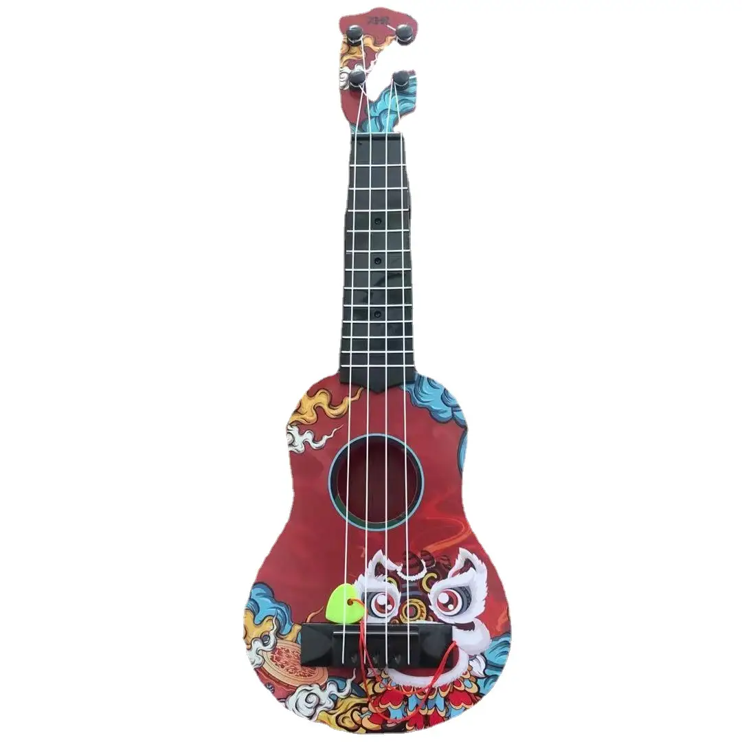 Children's Mini Ukulele National Style Toy 43cm - Image 11