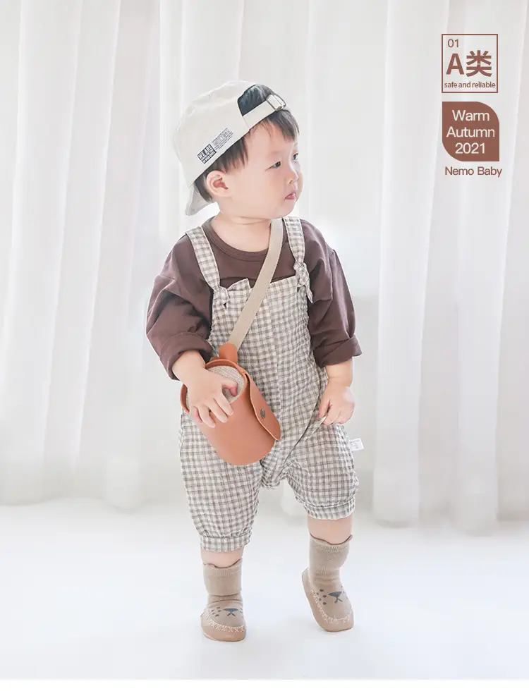 Korean Style Cartoon Baby Socks Mid-Calf Soft Beige β feature 3