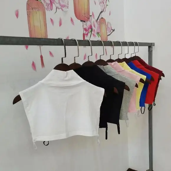 Women Long Sleeve Cropped Top Brown Korean Style — feature 9