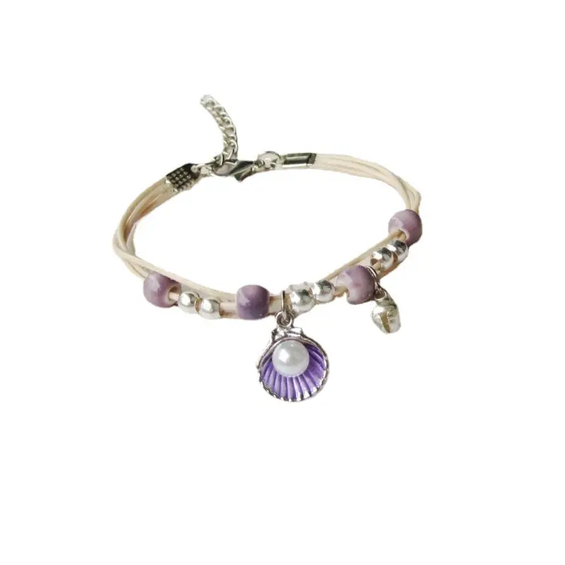 Cute Starfish Shell Bracelet for Women