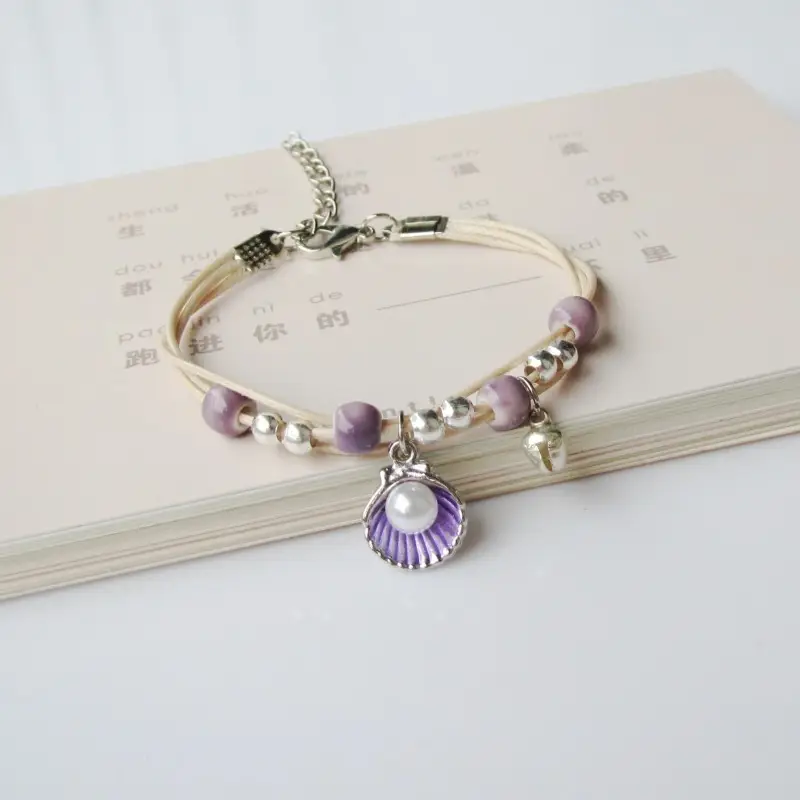 Cute Starfish Shell Bracelet for Women