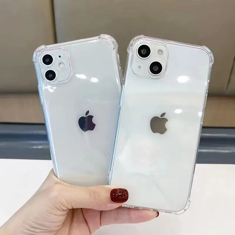iPhone 15 Pro Max White Silicone Anti-Drop 13 Case - Image 3