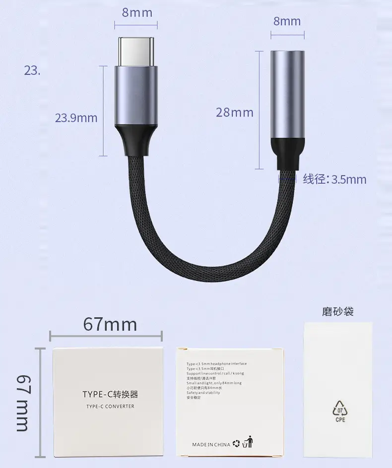 Xiaomi Apple Audio Headset Adapter USB3.0 OTG Disk Converter — feature 18