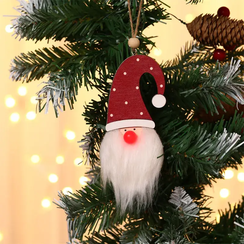 New Christmas Santa Light Pendant Decor - Image 5