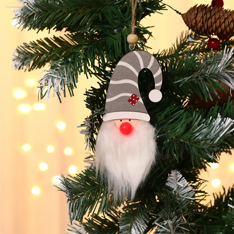 New Christmas Santa Light Pendant Decor - Image 7
