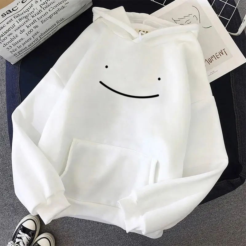 Green Fleece Hoodie with Fake Smile Design for Women — feature 3