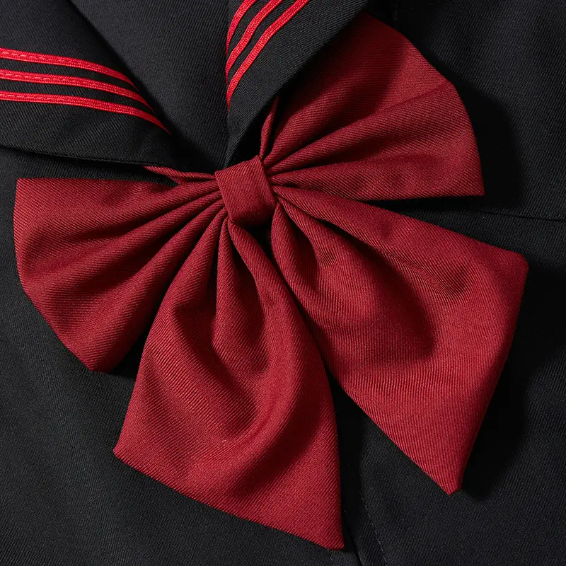 Black Pleated School Skirt 65cm Factory - Image 13