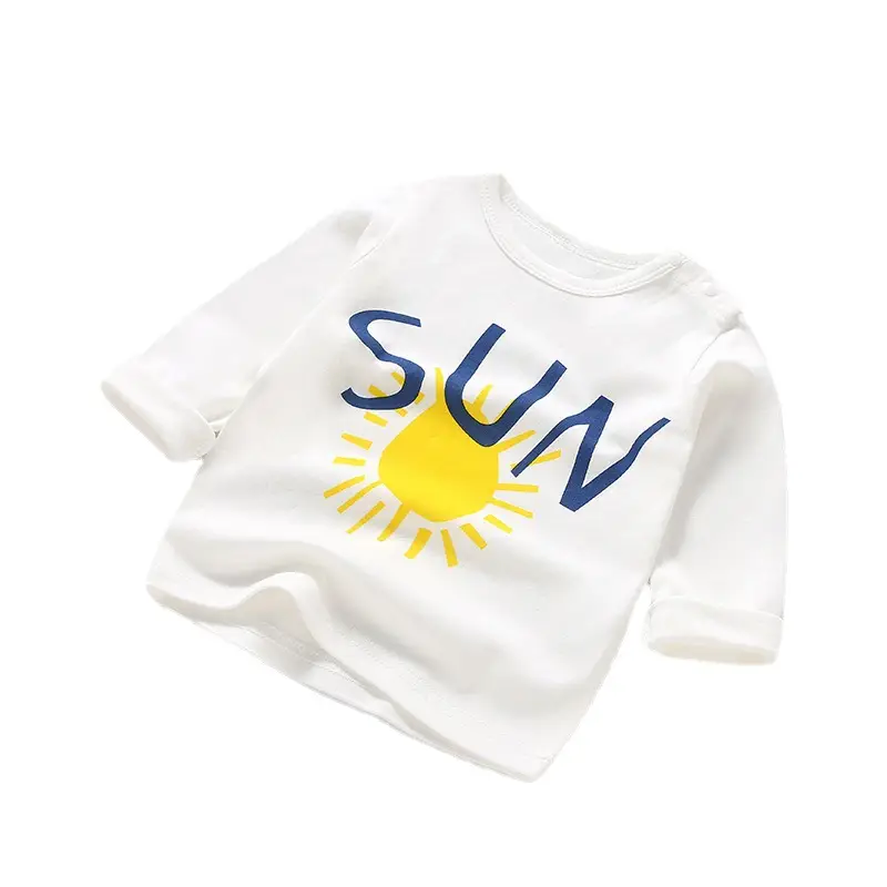 Baby Cotton Rabbit Sun Print T-Shirt White - Image 14