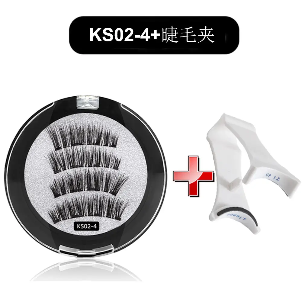 Magnetic False Eyelashes with Clip for Women - Image 8