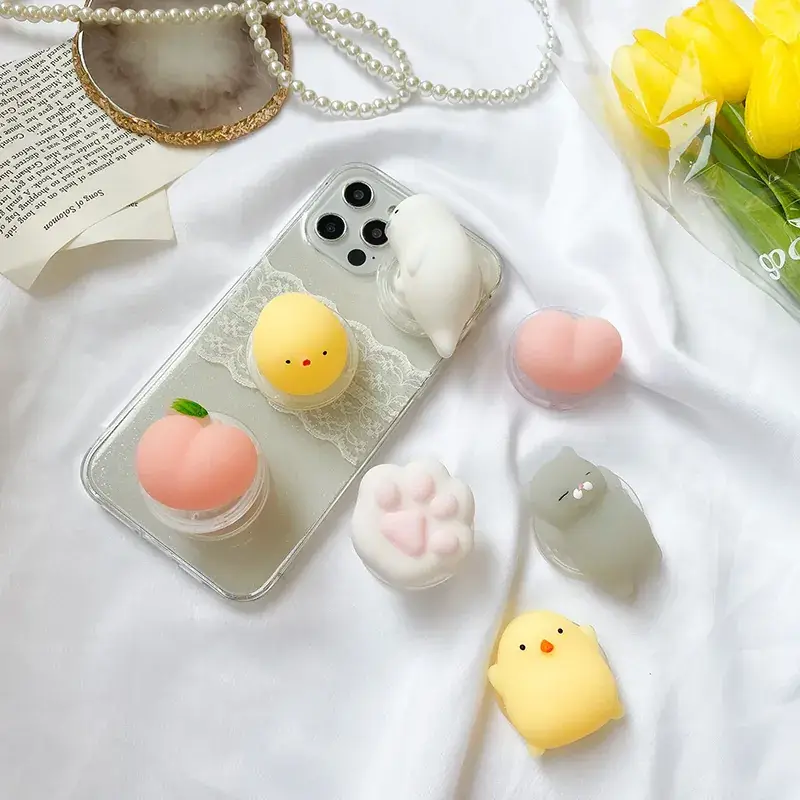 Cute Animal Q-Elastic Mobile Holder with Bird Design - Image 9