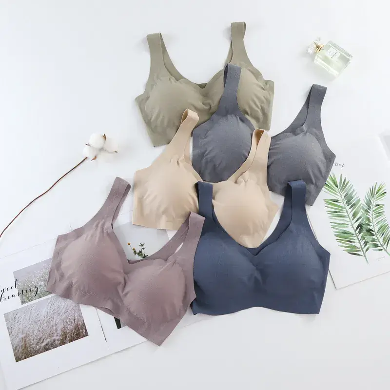 Wire-Free Push-Up Bra with Chest Pad & Back Support - Image 9