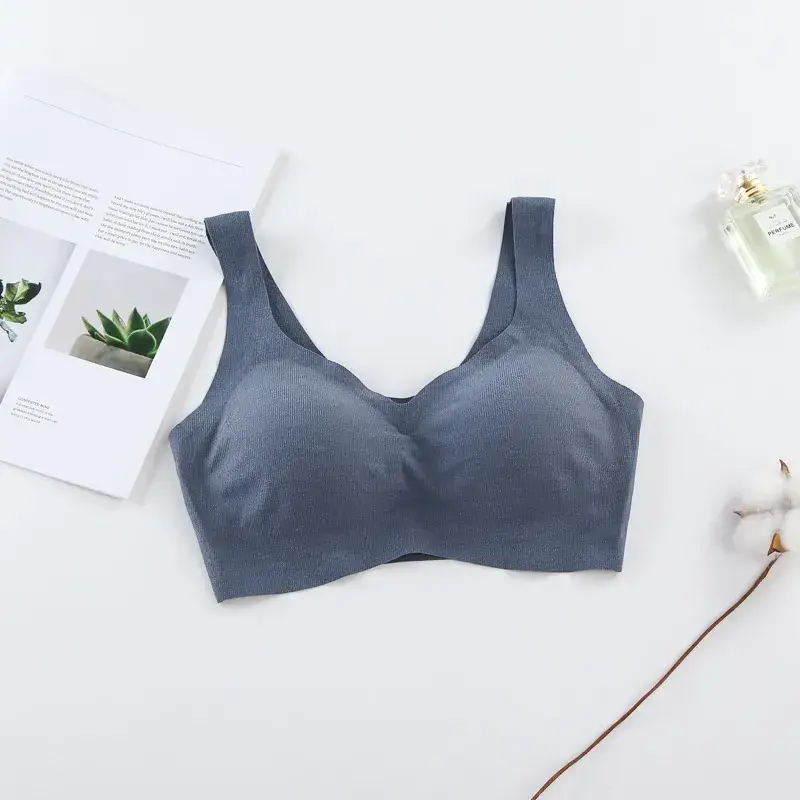 Wire-Free Push-Up Bra with Chest Pad & Back Support - Image 4