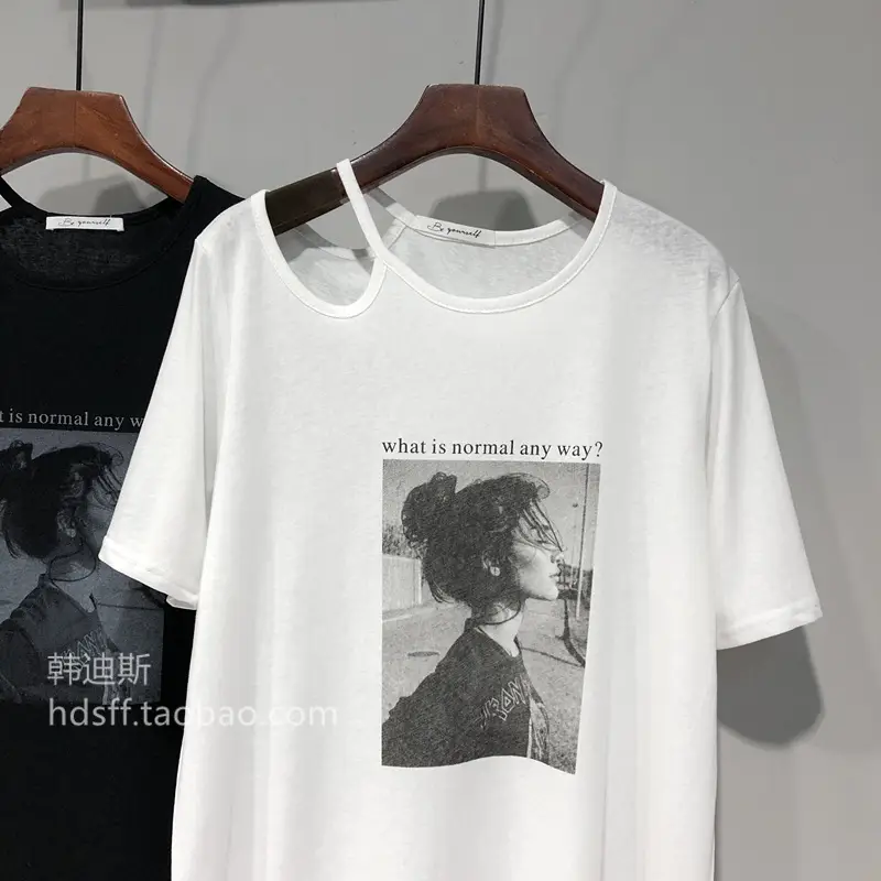 Women 2026 Black Graphic T-Shirt Short Sleeve