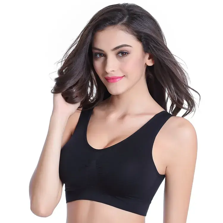 Purple Seamless Adjustable Yoga Vest for Women - Image 106