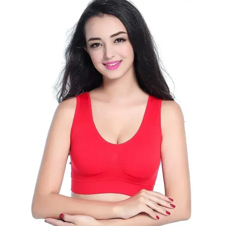 Purple Seamless Adjustable Yoga Vest for Women - Image 10