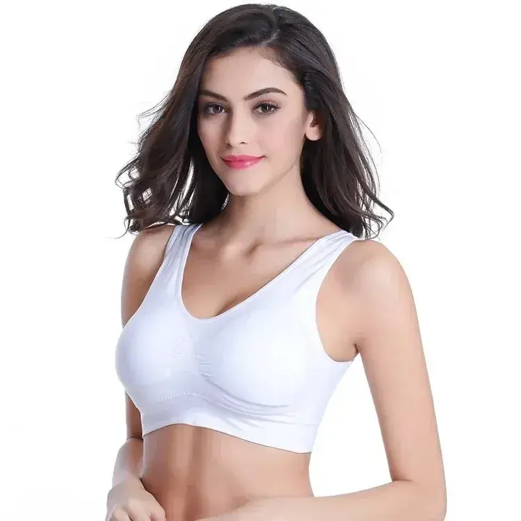 Purple Seamless Adjustable Yoga Vest for Women - Image 6