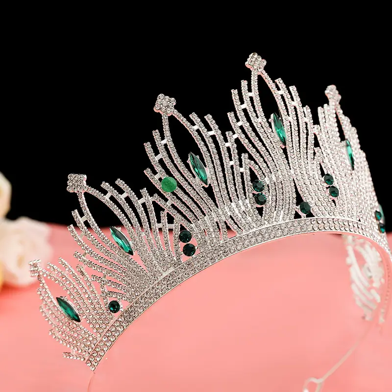 Crown Earrings for Women Bridal Veil Mori Series - Image 12