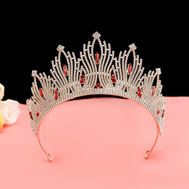 Crown Earrings for Women Bridal Veil Mori Series - Image 9