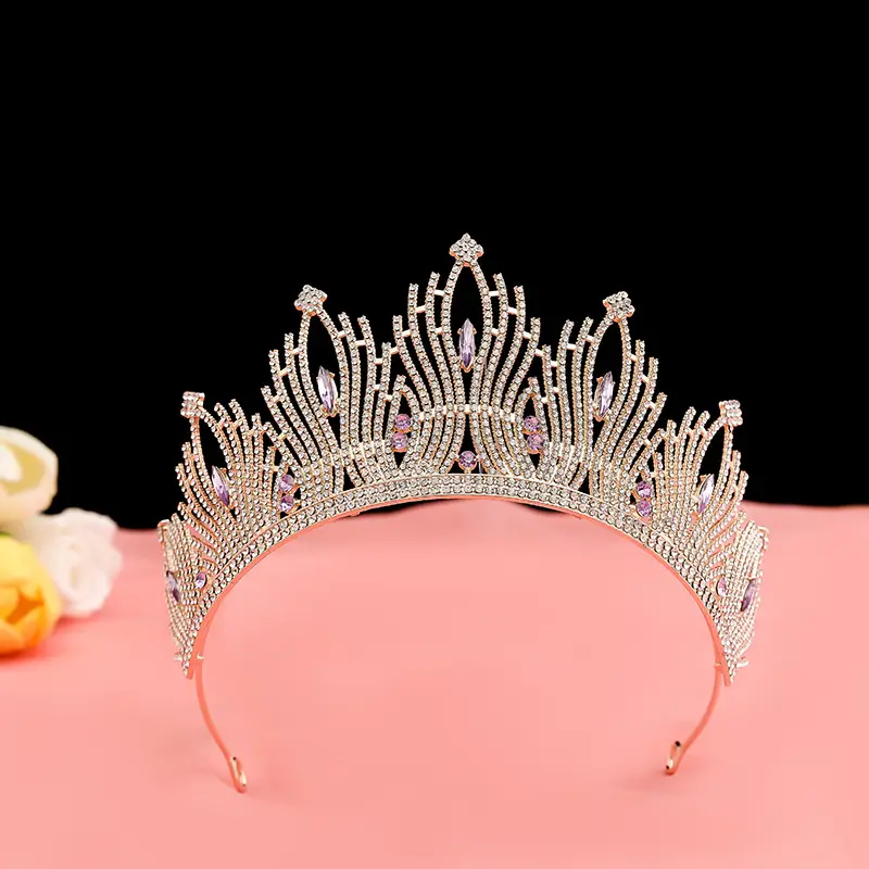 Crown Earrings for Women Bridal Veil Mori Series - Image 8