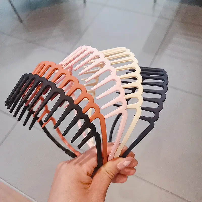 Korean-style Toothed Hair Band for Women - Image 17