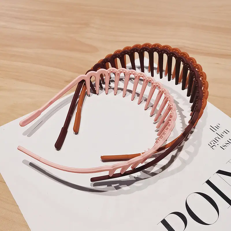 Korean-style Toothed Hair Band for Women - Image 18