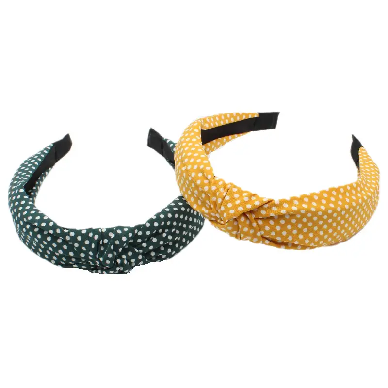 South Korea Dongdaemun Polka Dot Headband for Girls - Image 13