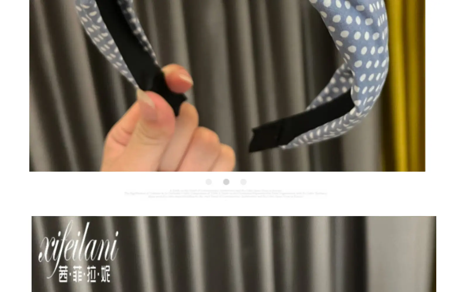 South Korea Dongdaemun Polka Dot Headband for Girls — feature 16
