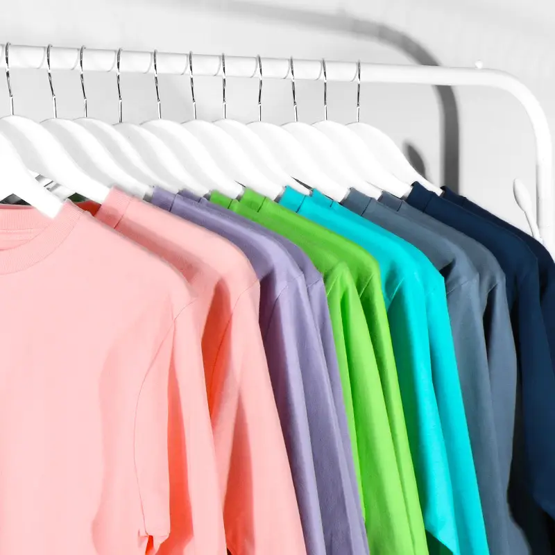 Men Heavy Cotton Crewneck T-Shirt 250g White Combed