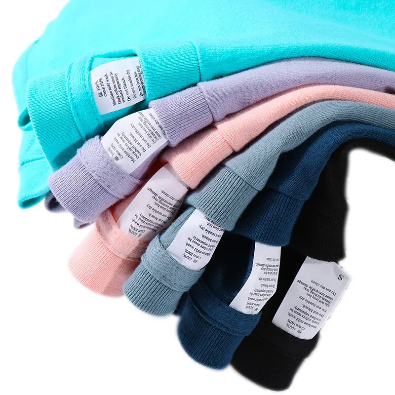 Men Heavy Cotton Crewneck T-Shirt 250g White Combed
