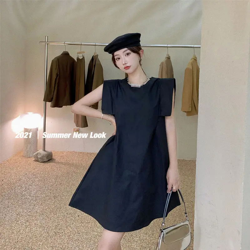 Women's Sleeveless A-Line Dress Olive Green 2024 - Image 7