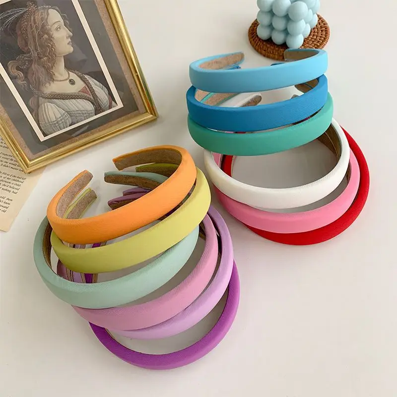 Candy Color Soft Hairband for Women